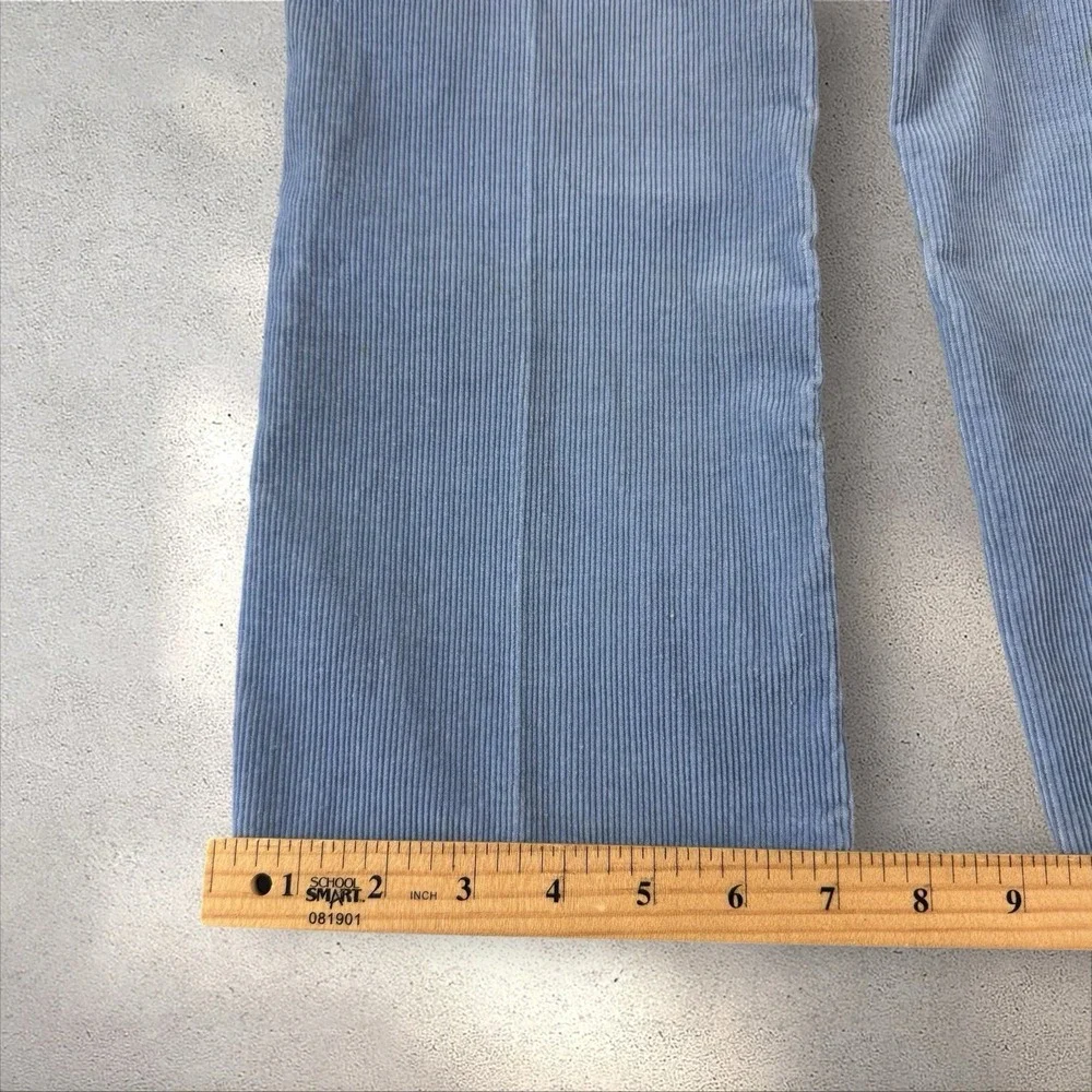 Vintage 70s/80s Little‎ Levi's Baby Blue Corduroy Pants Slim Kids 8 (19x22.5)